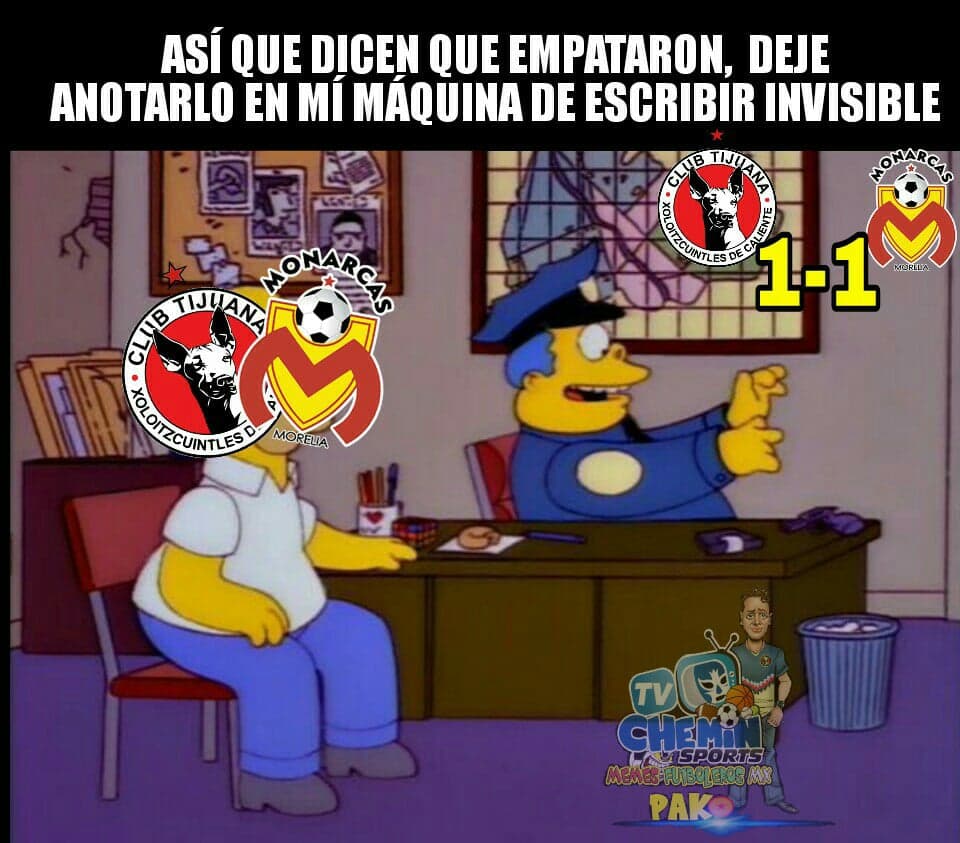 La caída de las Águilas y el empate de último minuto de los Pumas protagonizan los mejores memes de la Jornada.