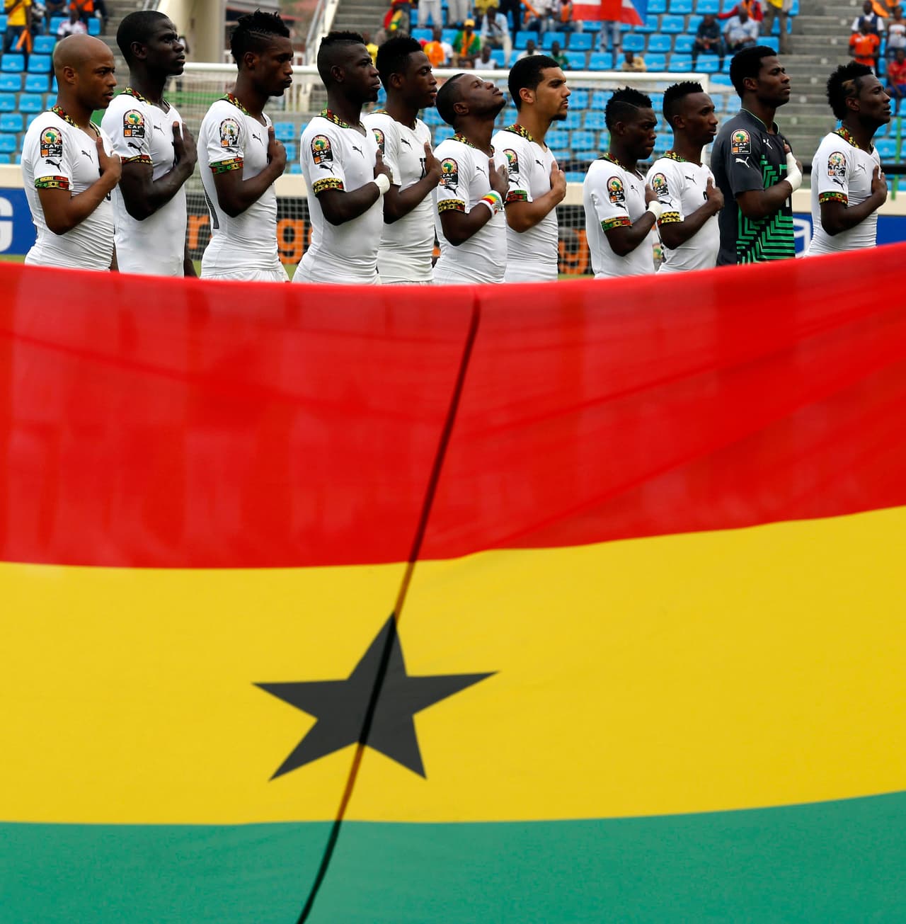 La Selección de Ghana jugará dos partidos de Eliminatoria a la Copa Africana de Naciones, contra Mozambique (24 y 27 de marzo).