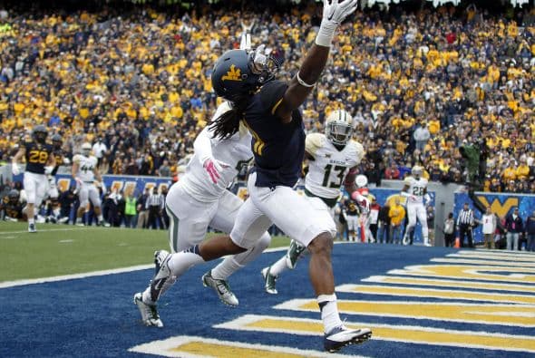 El receptor con mayor reputación de esta lista. White no tiene igual cuando se trata de instintos para realizar el seguimiento de la pelota en el aire. El quarterback de West Virginia, Clint Trickett, tenía confianza en White para “tirar arriba” y dejar que el jugador de 6-3 y 215 libras se llevara el ovoide ante cualquier cobertura.