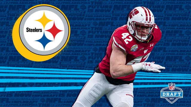 Pittsburgh Steelers se llevaron al linebacker T.J. Watt con el pick #30 