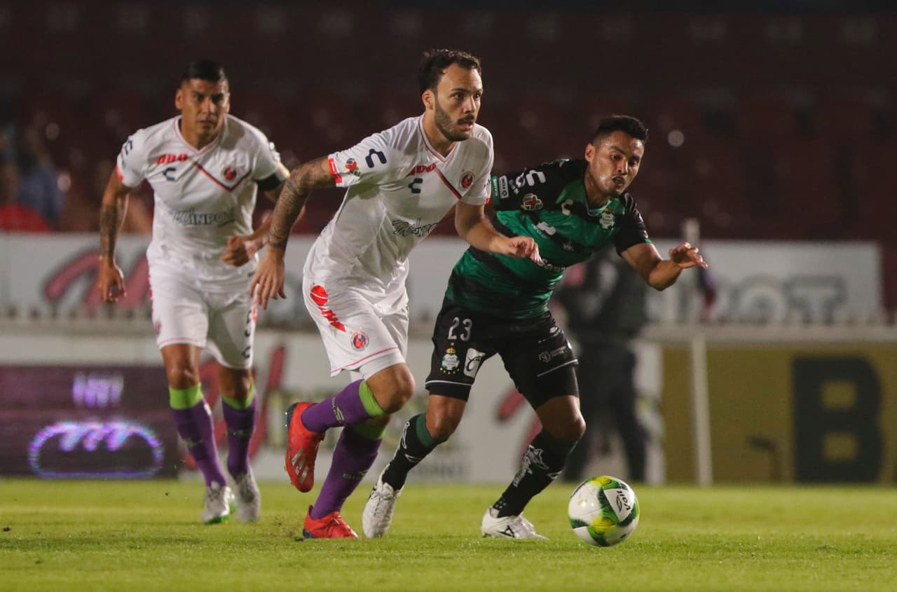 El juego fue entretenido, donde Veracruz buscó el triunfo ante un rival que parecía superior.