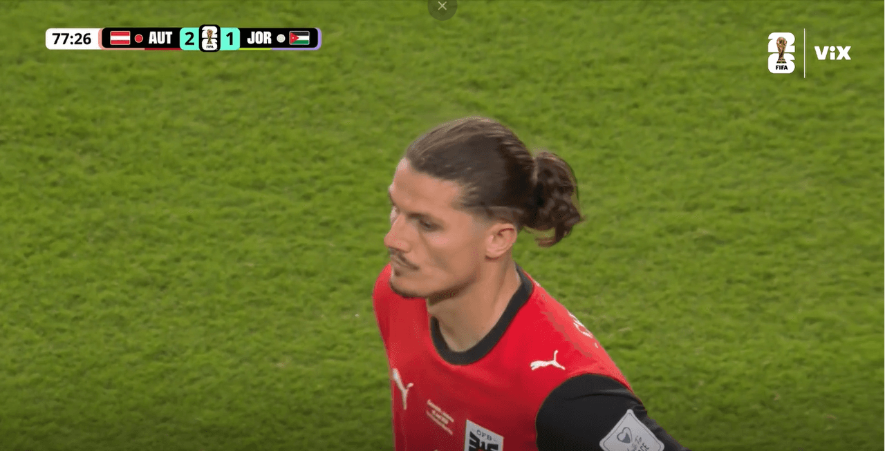 ¡No puede ser! Al-Arab mete un grosero autogol a Jordania y Austria ya lo gana por 2