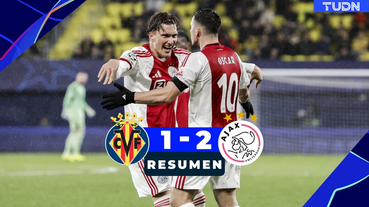 Resumen | Remontada del Ajax al Villarreal en Champions