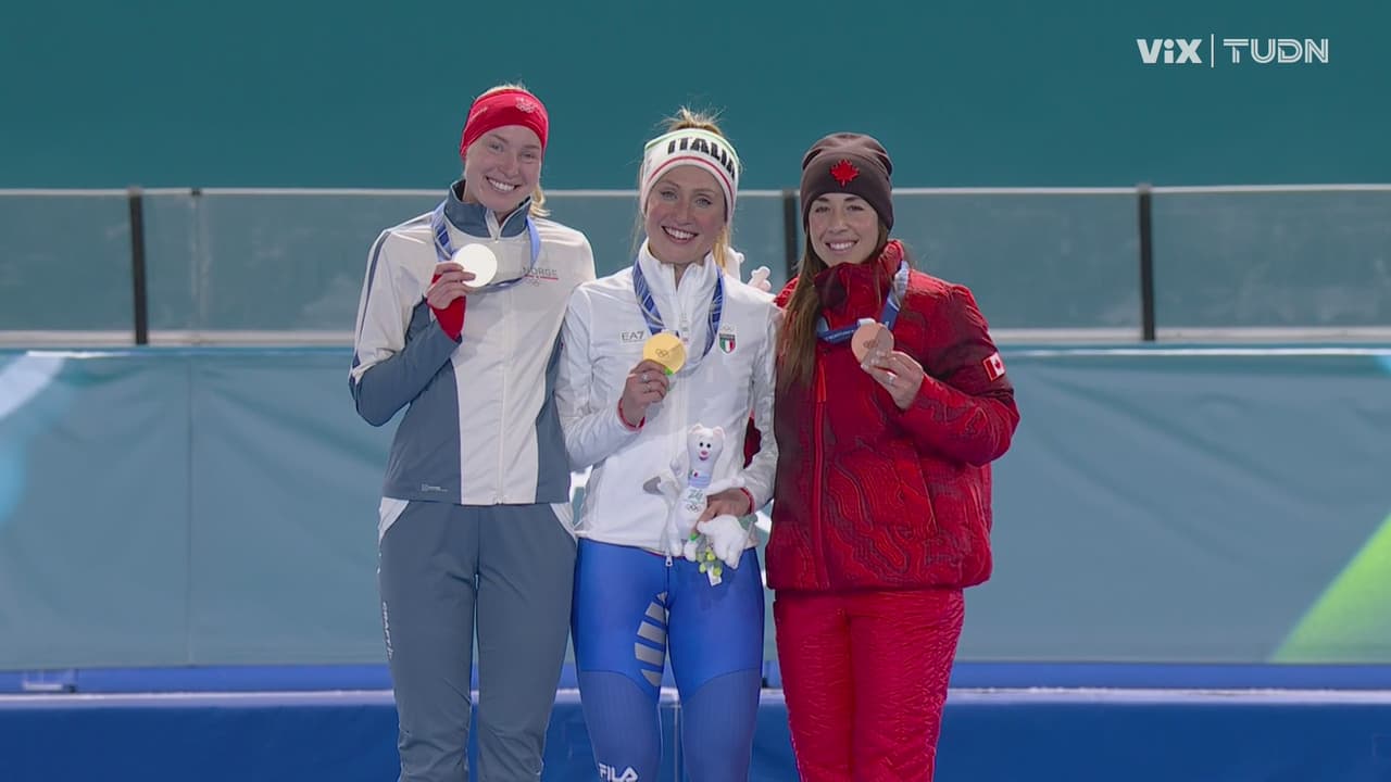 Intenta no llorar: la angustia y la emoción de la primera medallista italiana