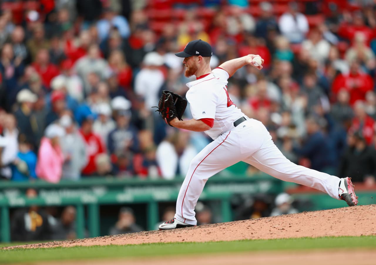 PIT 3 - 4 BOS: Craig Kimbrel logró su tercer salvamento de la temporada tras permitir sólo un imparable en la novena.