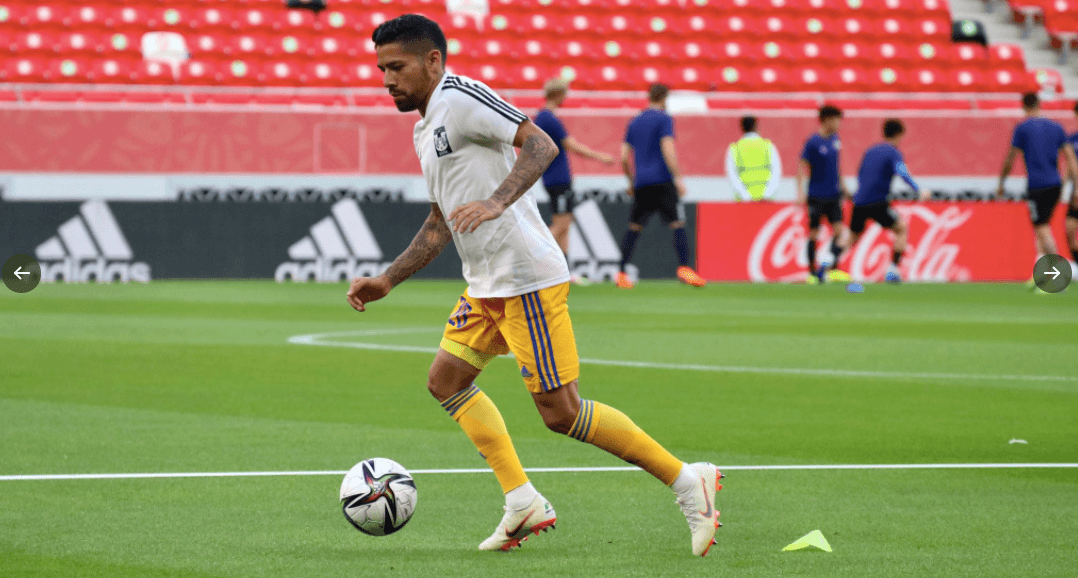 Javier Aquino se perfila para estar con Tigres ante Palmeiras