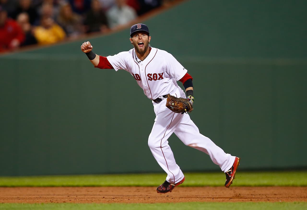 <b>10) Dustin Pedroia</b>. Aunque recibirá su tercer anillo, su rol en 2018 fue más que discreto. Miembro de los equipos campeones de 2007 y 2013, el bajito segunda base es un histórico de los Red Sox.