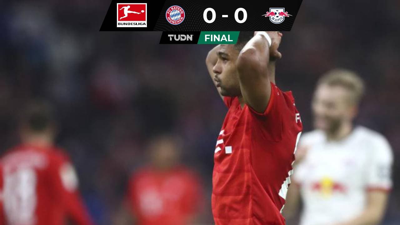 Bayern y Leipzig empatan y los de Múnich siguen líderes