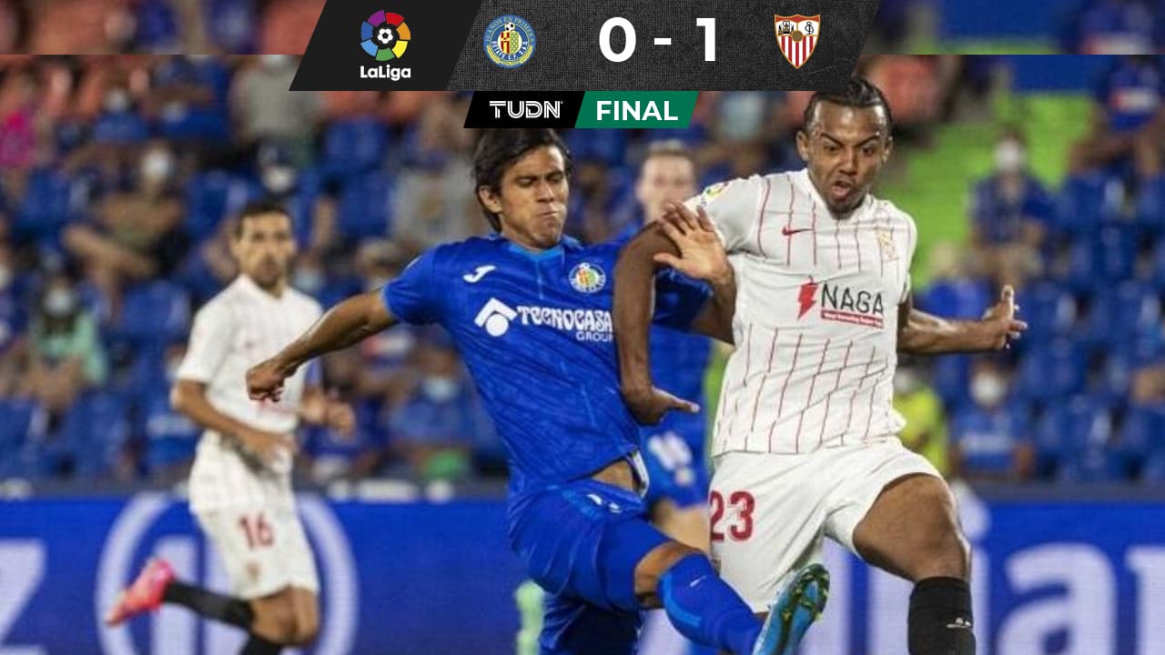 Suma minutos JJ Macías con Getafe en derrota ante Sevilla