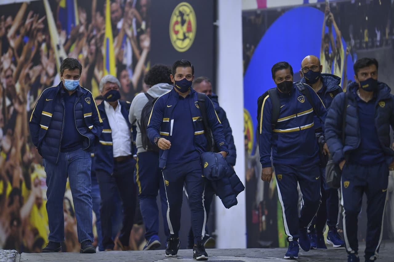 Los Pumas de la UNAM ya están en el Azteca | Se medirán a las Águilas en una edición más del Clásico Capitalino.