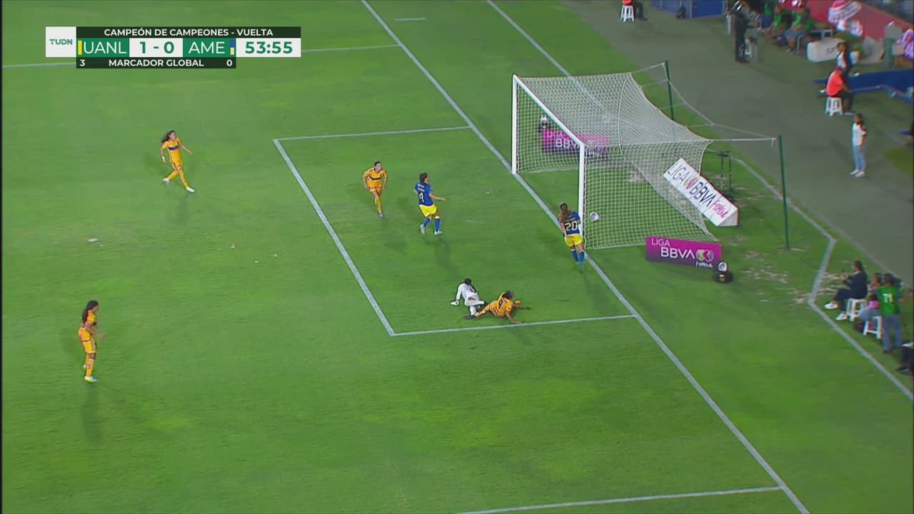 Error en defensa y Tigres casi amplía su ventaja