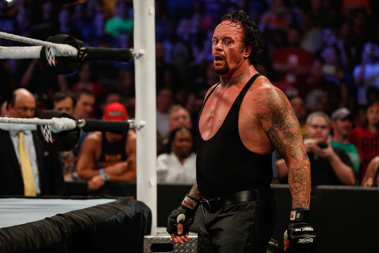 Undertaker se convirtió en toda una leyenda para el deporte gracias a su racha de invictos en Wrestlemania, en la que acumuló un 21-0 a su favor hasta 2014.