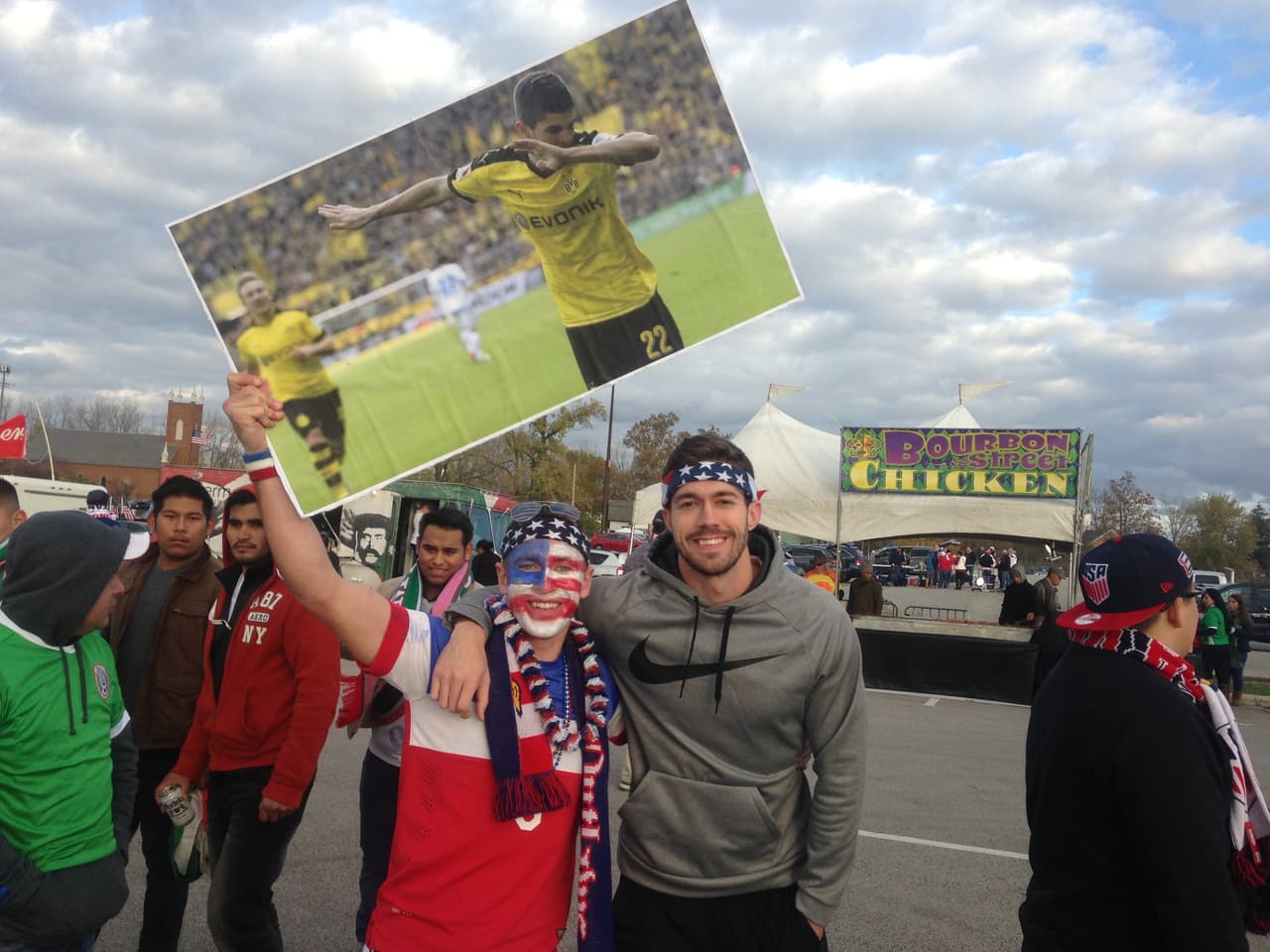 Las esperanzas estadounidenses están puestas en la estrella juvenil Christian Pulisic.