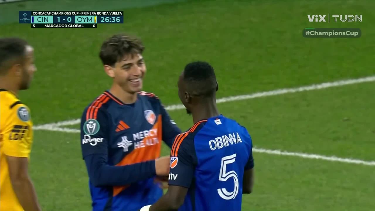 ¡Cincinnati aumenta su ventaja con gol de Gerardo Valenzuela