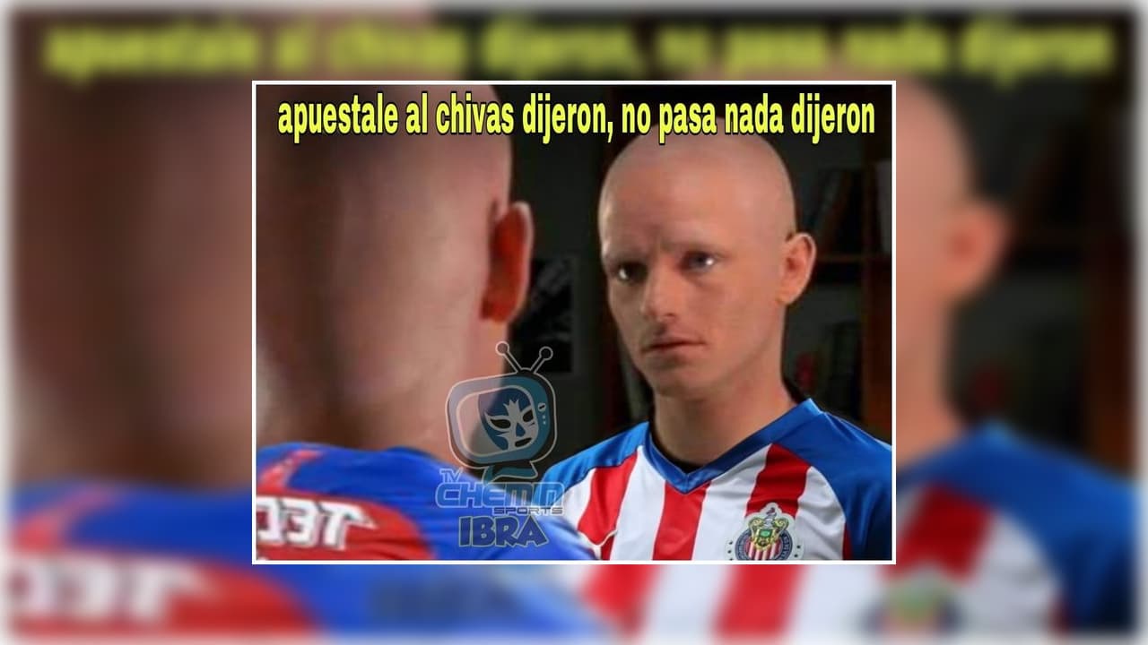 Las Chivas caen 1-0 en su visita al América, y los memes no se tardaron en atacar al cuadro tapatío.