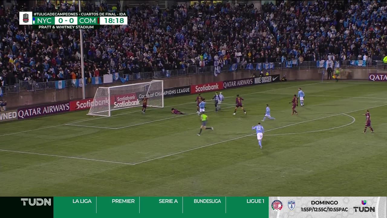 ¡GOL!  anota para New York City FC. Talles Magno