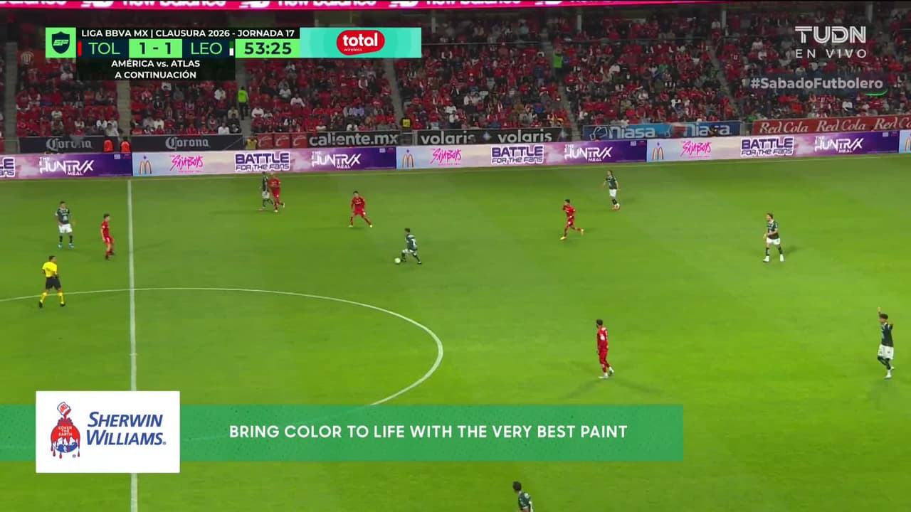 ¡TIRO ATAJADO! disparo por Salvador Reyes.