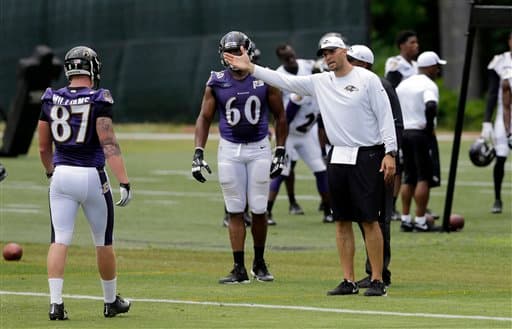 Las mejores tomas del TE novato de los Baltimore Ravens, egresado de Minnesota, Maxx Williams (AP-NFL).