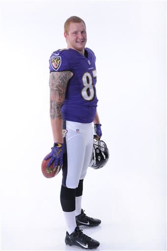 Las mejores tomas del TE novato de los Baltimore Ravens, egresado de Minnesota, Maxx Williams (AP-NFL).
