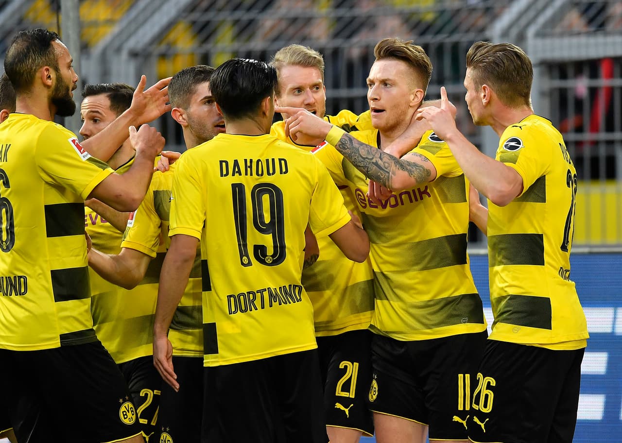 Borussia Dortmund se impuso 3-2 contra Eintracht Frankfurt en un partido vibrante que mostró la importancia para ambos equipos en la pelea directa por un cupo a Chmapions League.