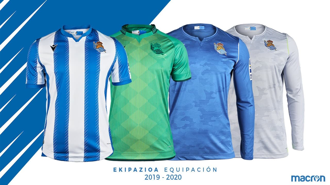 La Real Sociedad presentó sus dos uniformes de la siguiente temporada –así como los dos de portero y la ropa de presentación– con diseños exclusivos y vanguardistas. De quedarse, Moreno tendrá una piel de primera calidad en el fútbol español.