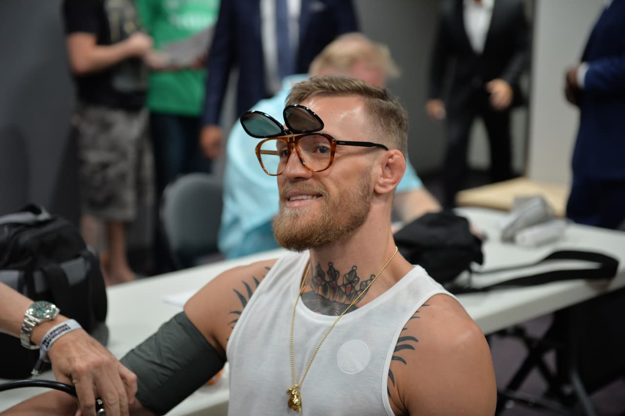 A mitad de las pruebas físicas el irlandés luce relajado.