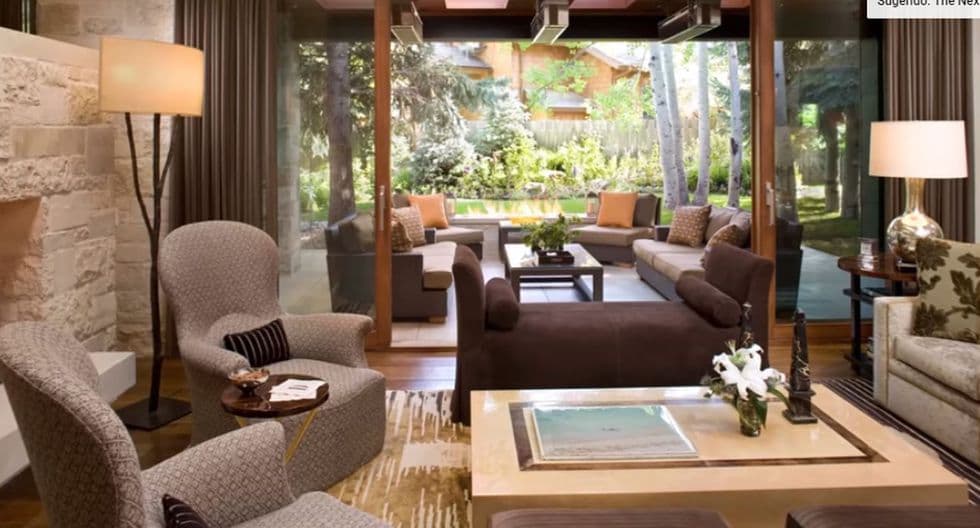 Por las imágenes, podemos observar que es muy amplia, luminosa y con un exterior de lujo.