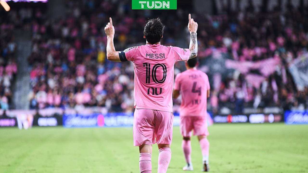100 goles Leo Messi con el Inter Miami, al anotarle a Cruz Azul