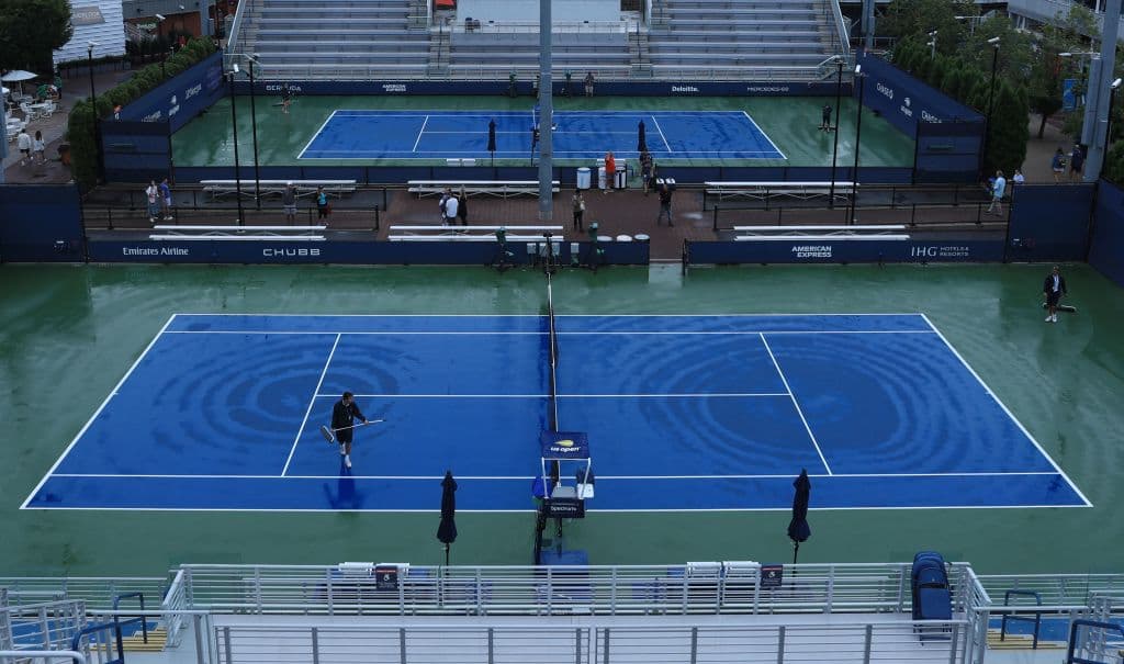 Fuertes tormentas afectaron tercera jornada del US Open en New York