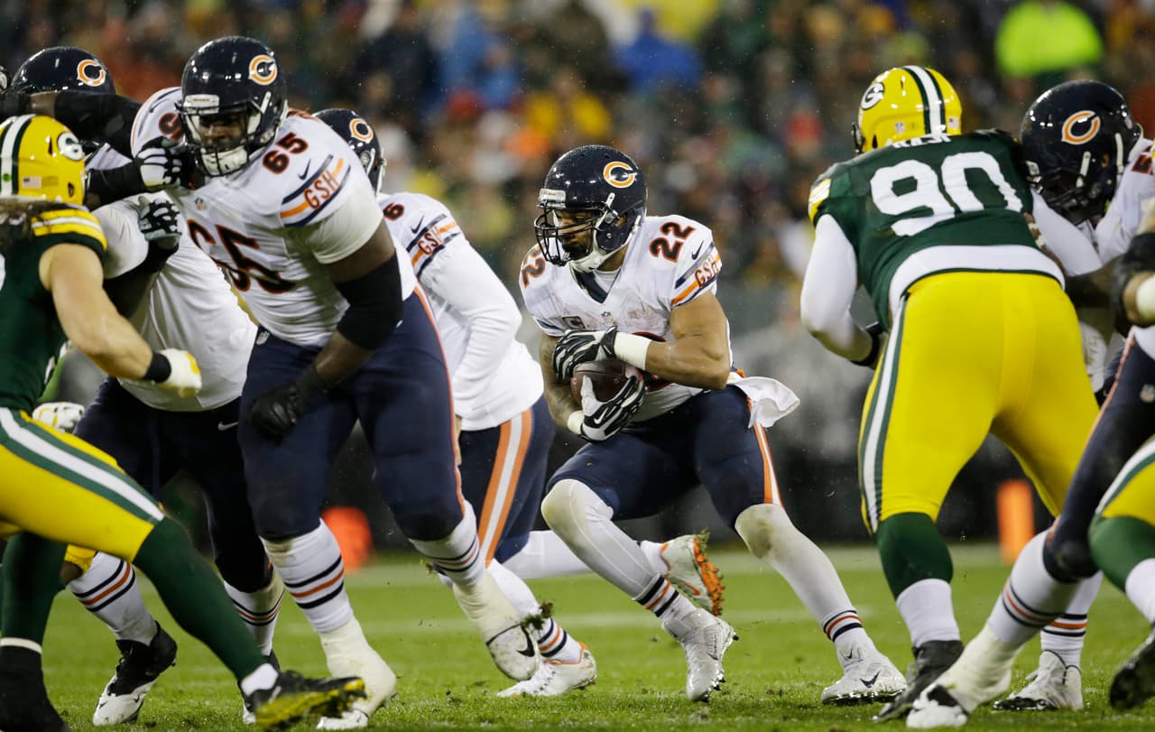 Los Chicago Bears vencieron sorpresivamente 17 - 13 a los Green Bay Packers en partido que cerró la jornada NFL en Thanksgiving