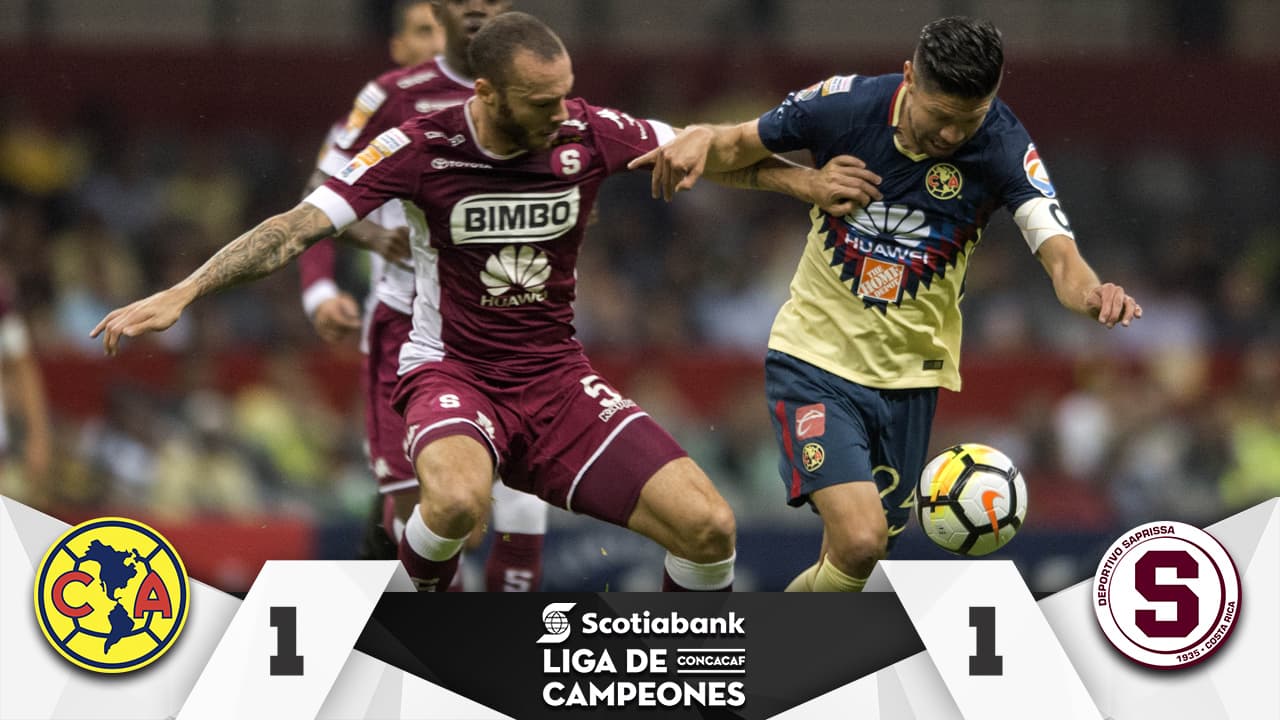 América se relajó de más y Saprissa le sacó un polémico empate