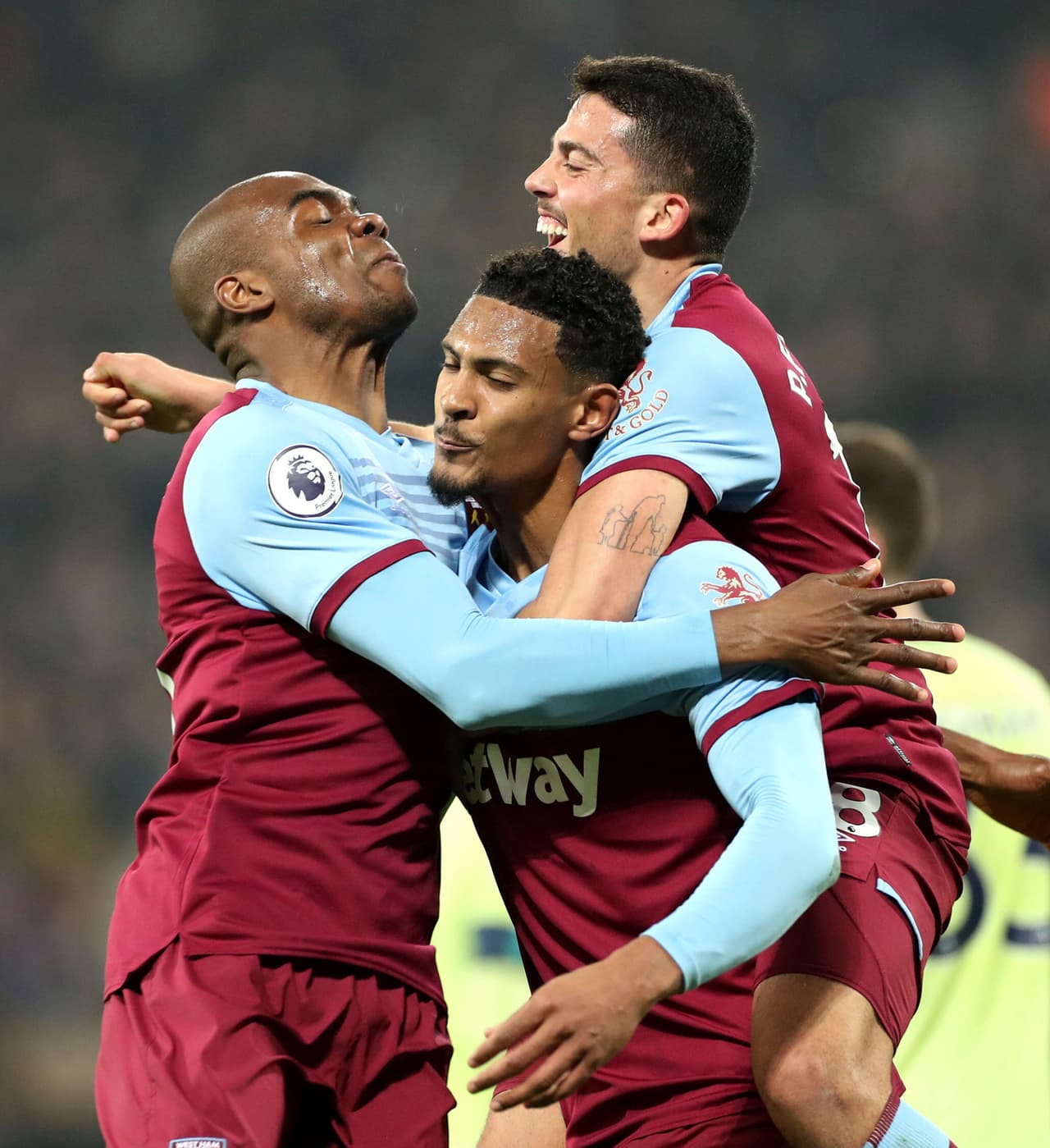 West Ham United 4-0 Bournemouth.