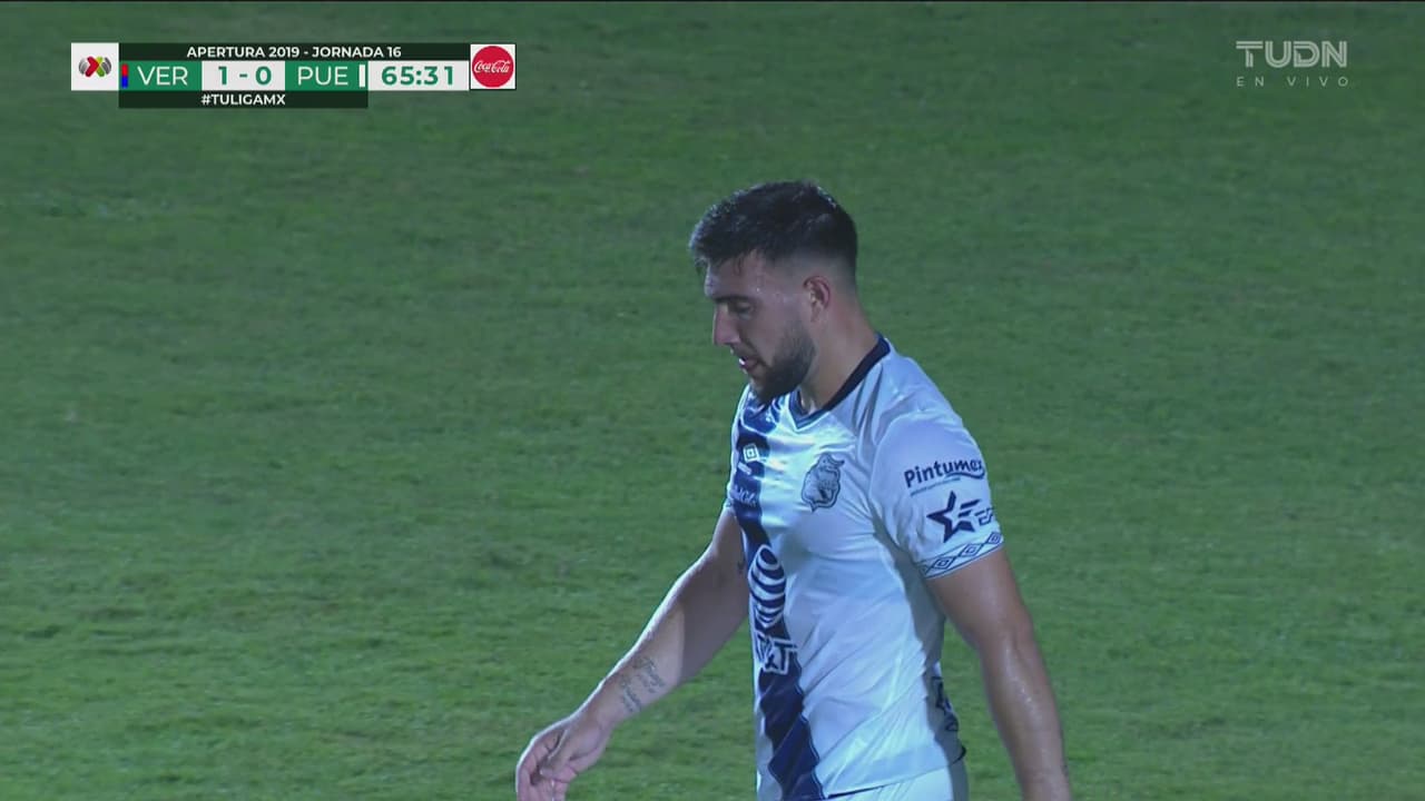 ¡La voló! Lucas Cavallini se pierde el empate de Puebla