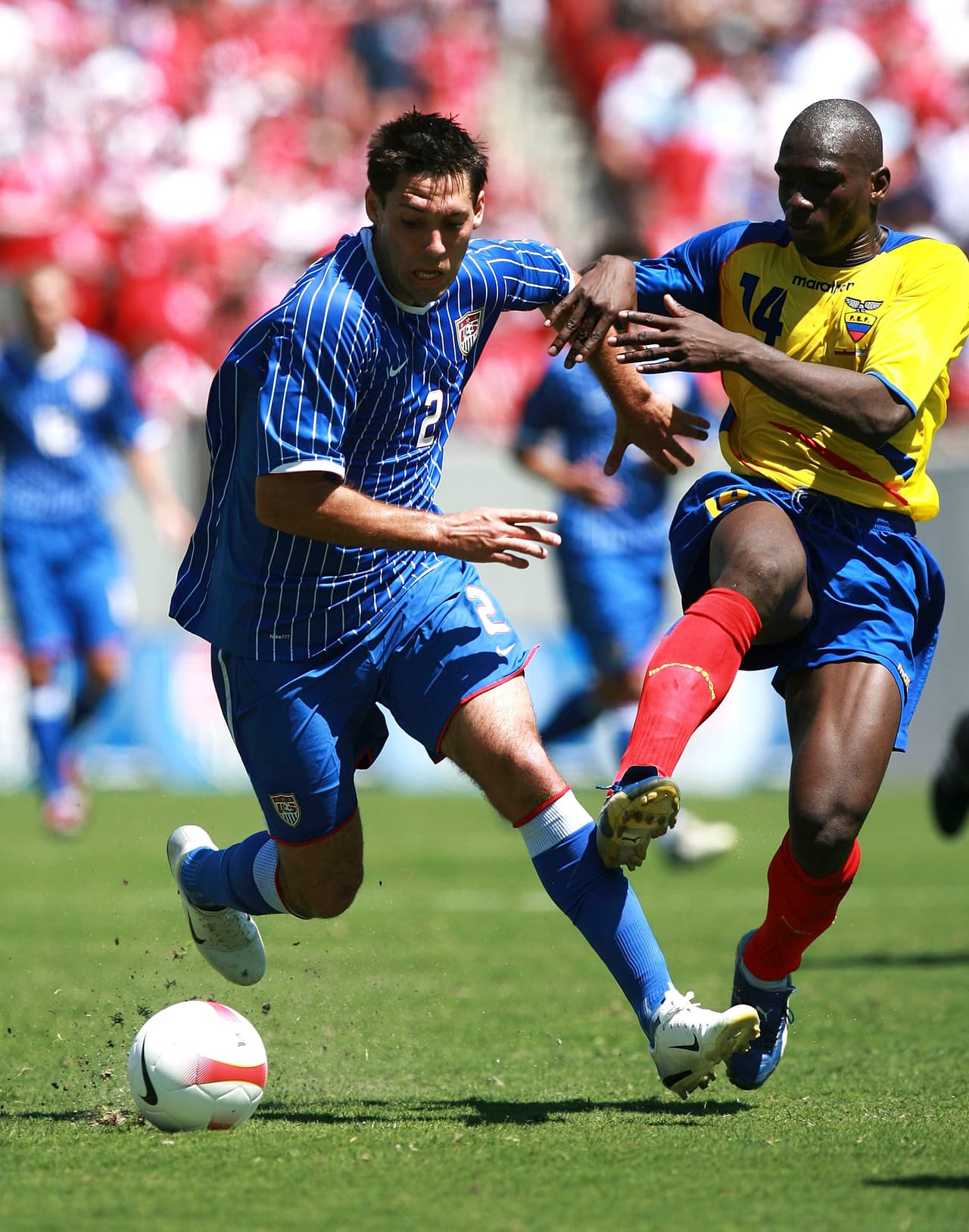 La mayoría de los duelos entre ecuatorianos y norteamericanos se han dado en partidos amistosos. En total han jugado 13 juegos de los cuales Ecuador ha ganado en 5, Estados Unidos en 3 y han empatado en 5 oportunidades.