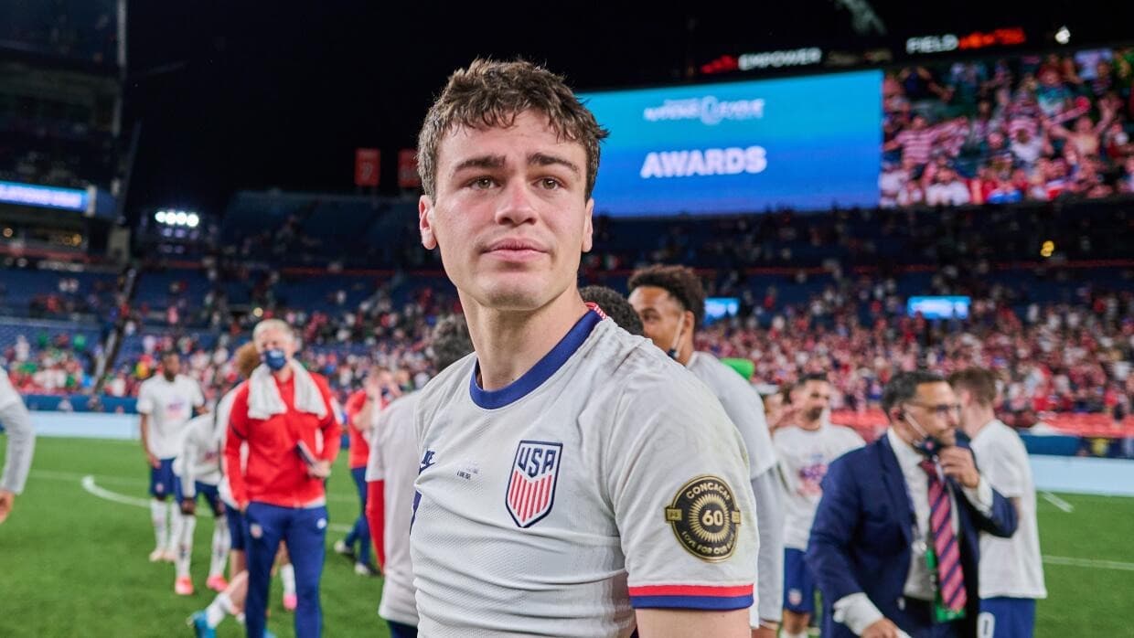 Aseguran que Gio Reyna será baja para enfrentar a México