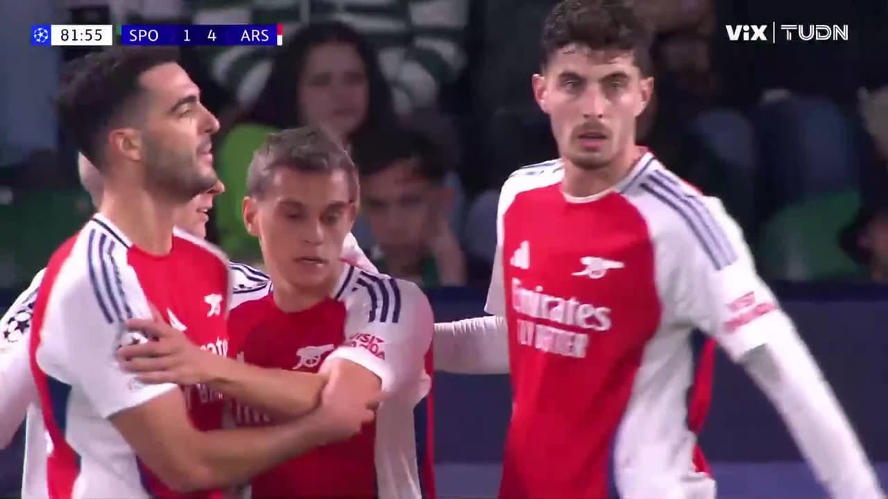 Leandro Trossard no tiene piedad sobre el Sporting y logra el quinto gol