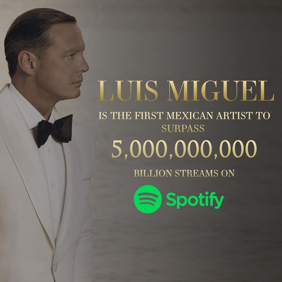 Es así cómo se ha convertido en el primer artista mexicano en imponer el récord de 5 mil millones de escuchas en Spotify.
