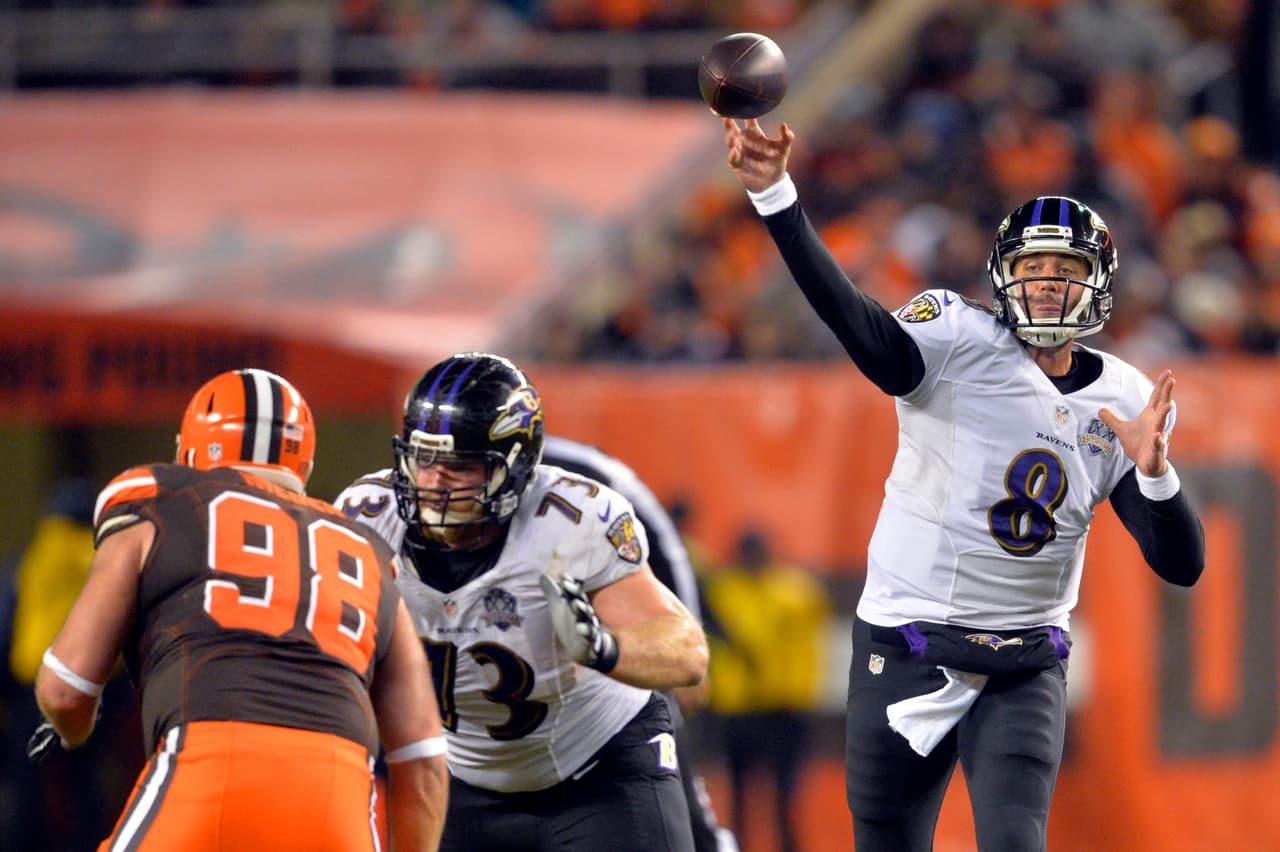 Dramático duelo se vivió en Cleveland donde los Ravens sacaron el partido 33-27 a los Browns. Checa las mejores tomas de este duelo de Lunes por la Noche.