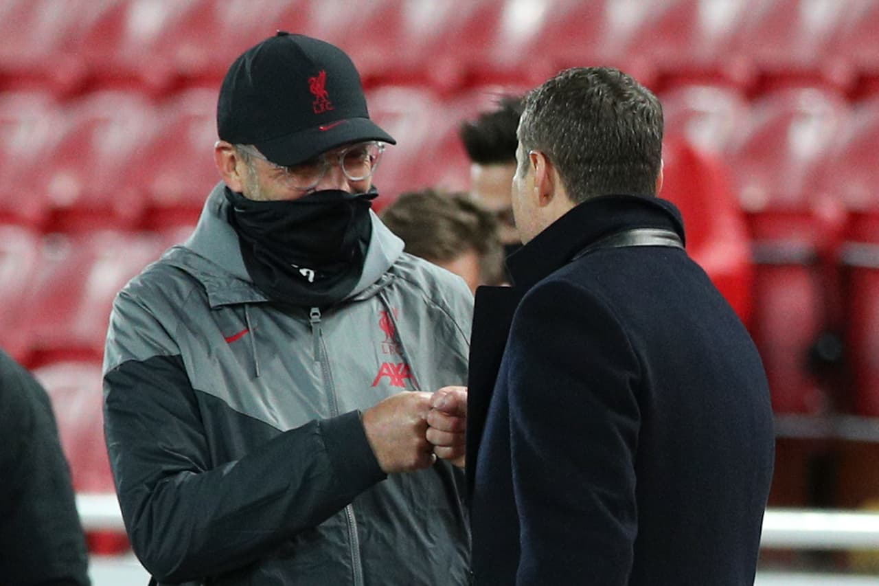 Los campeones de la Champions League se imponen tranquilamente ante el FC Midtjylland 2 goles a cero. El portugués Diogo Jota abre el marcador al minuto 55 y Mohamed Salah sella la victoria al minuto 93 ante los daneses en la segunda fecha de la Champions League.