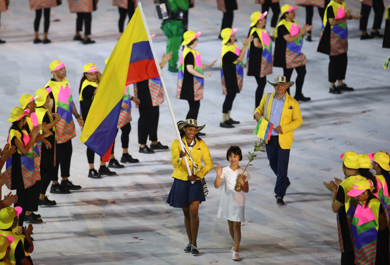 Colombia - Yuri Alvear Orjuela - Judo - La bicampeona mundial en la división de los 70 kilos y medallista olímpica en Londres 2012, señaló que se encuentra “feliz, como también lo debe estar mi familia”. Alvear continuará con la hegemonía femenina: María Isabel Urrutia (Sidney-2000), Carmenza Delgado (Atenas 2004), María Luisa Calle (Pekín 2008) y Mariana Pajón (Londres-2012).