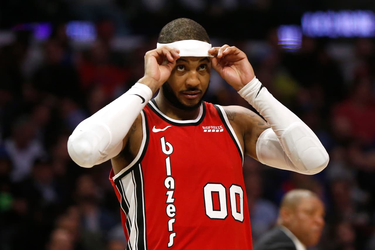 Carmelo Anthony se queda toda la campaña con los Blazers