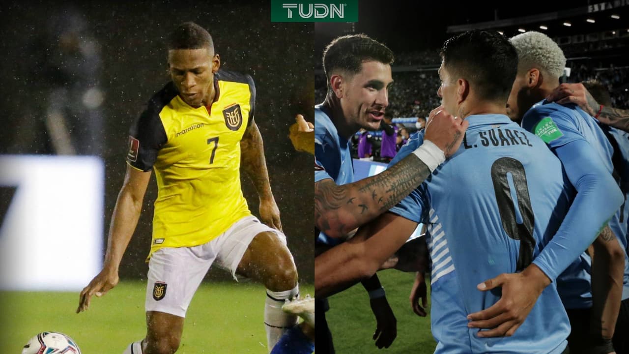 Uruguay y Ecuador consiguen pase al Mundial Qatar 2022