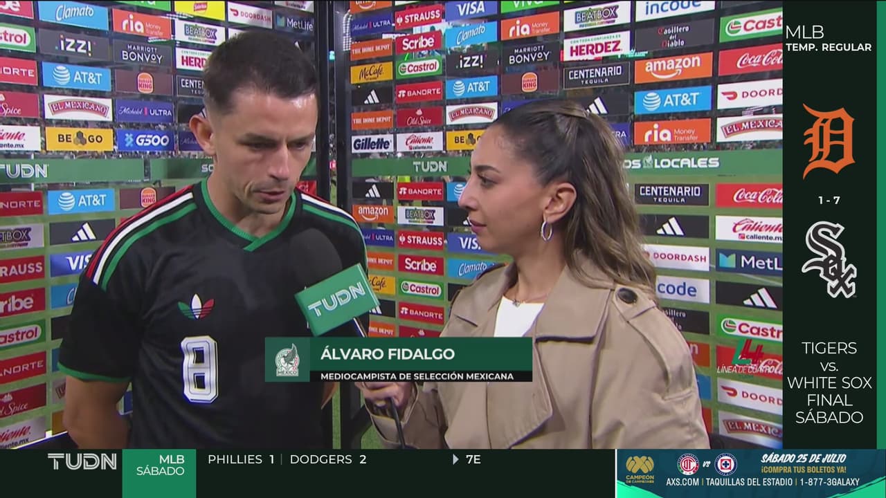 Álvaro Fidalgo confía en quedarse en la lista final de la Selección Mexicana