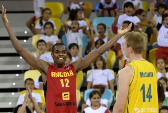 Moreira fue el jugador clave del equipo de Angola al anotar 38 puntos, una de las cifras más altas para un jugador en lo que va del torneo.
