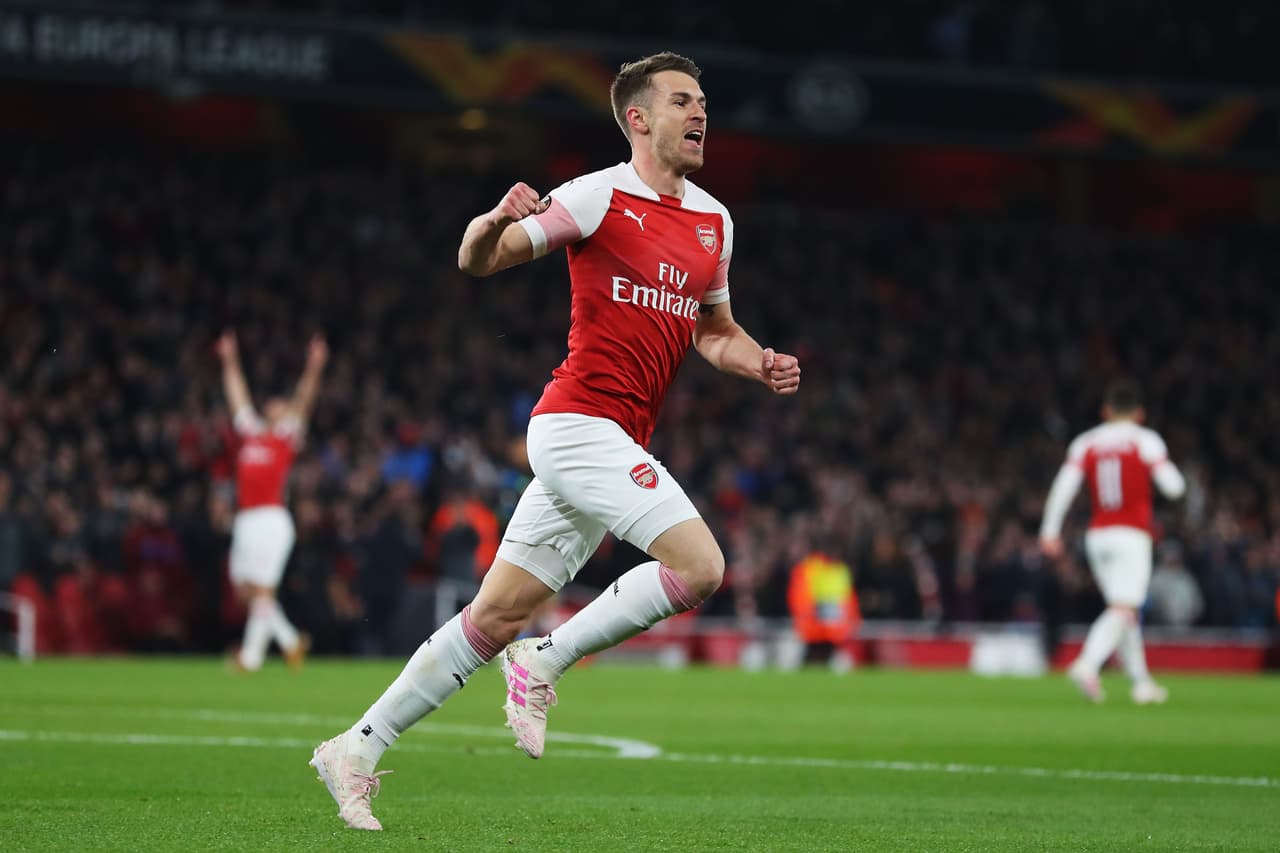 Jugando para Arsenal, Aaron Ramsey anotó 37 goles en liga durante nueve temporadas.