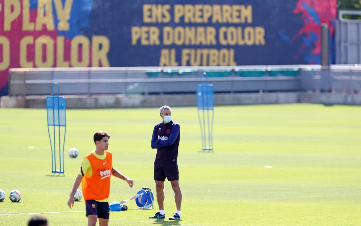 Así se prepara el resto del equipo blaugrana para el regreso a las actividades de La Liga.