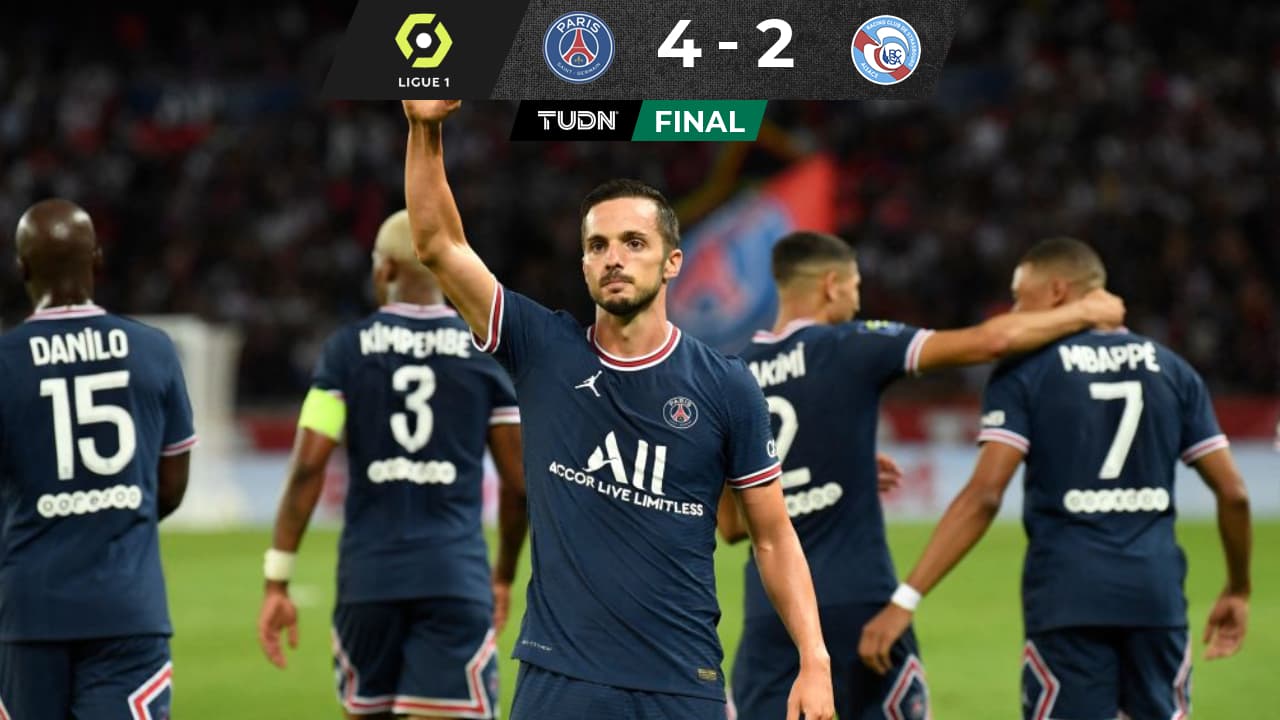 Paris Saint Germain golea al Racing de Strasbourg