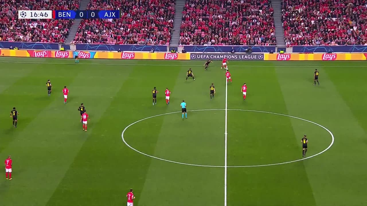 ¡GOL!  anota para Ajax. Dusan Tadic