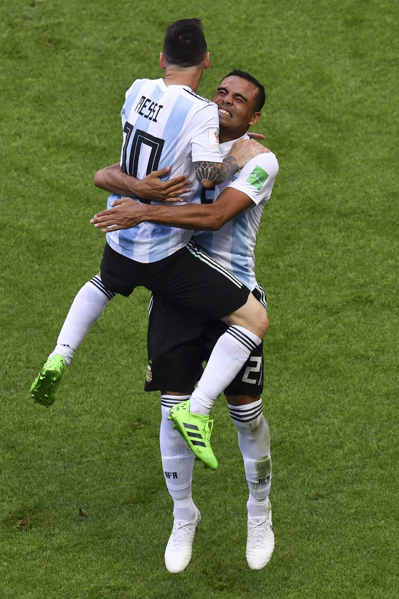 <b>Gabriel Mercado </b>anotó varios goles importantes para 
<b>Argentina. </b>Su último gol fue contra Francia en el Mundial 2018.