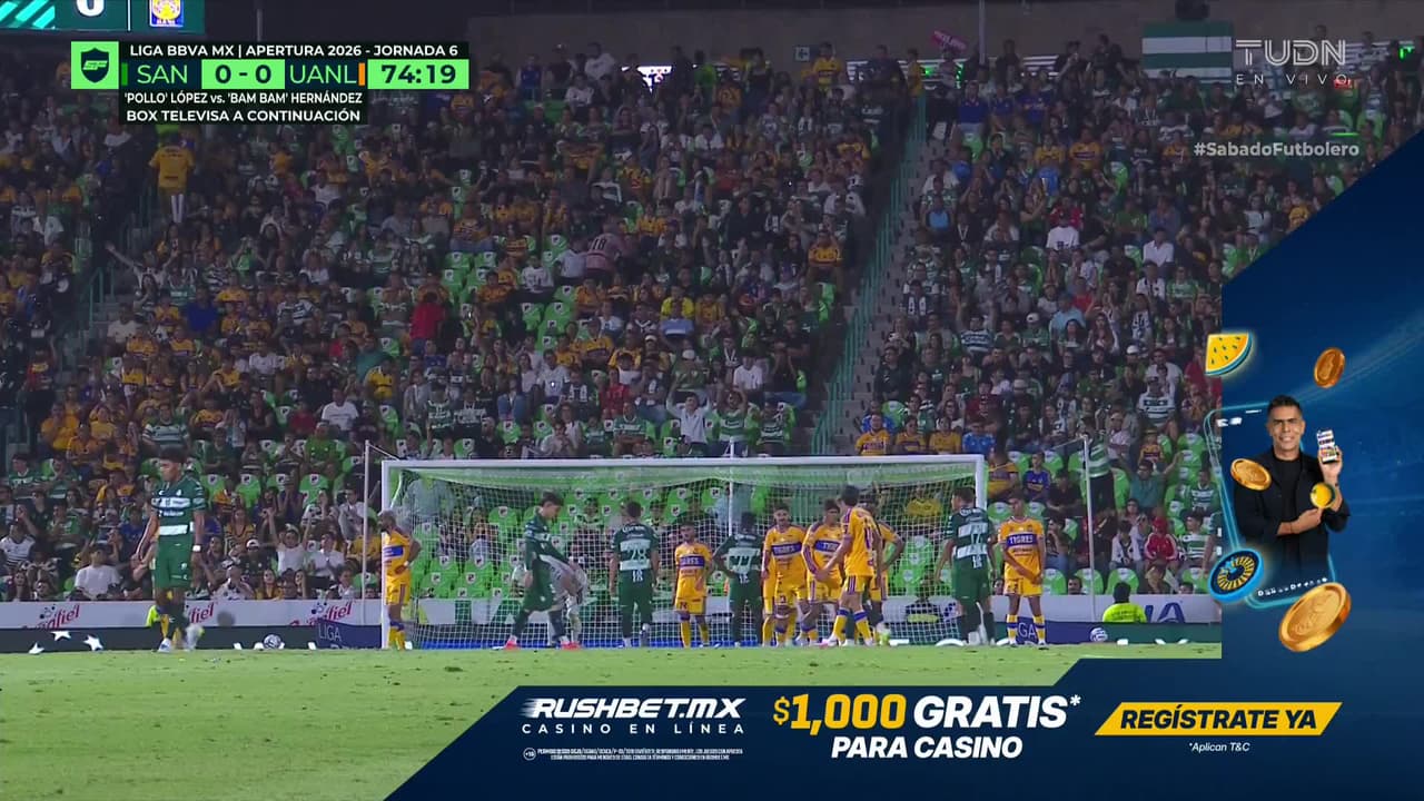 ¡TIRO ATAJADO! disparo por Ricardo Monreal.